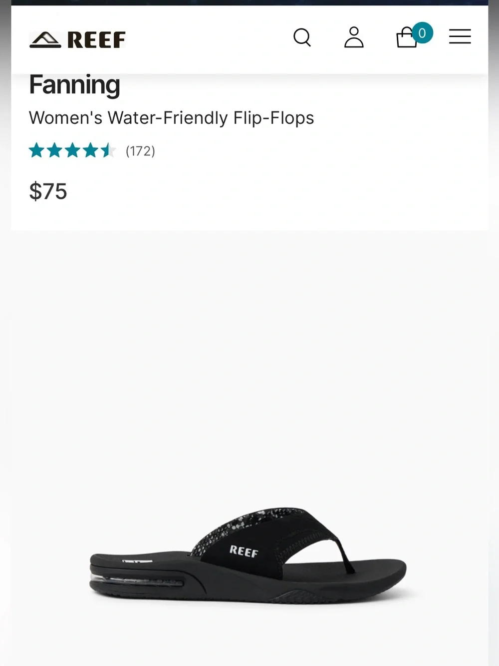 REEF Women's Fanning Bottle Opener Flip Flops